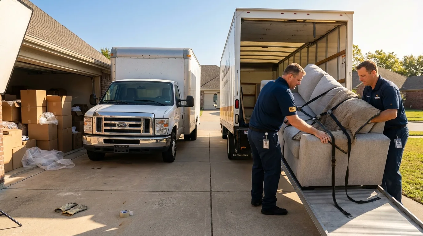 DIY truck vs professional crew comparison in Napoleonville